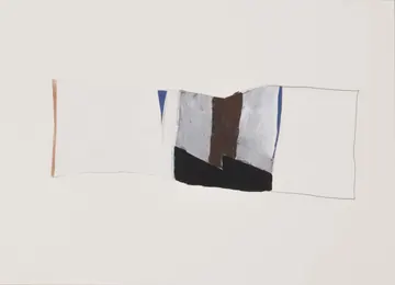 Eugen van Stiphaut: 1985, Mischtechnik, 55 x 40cm