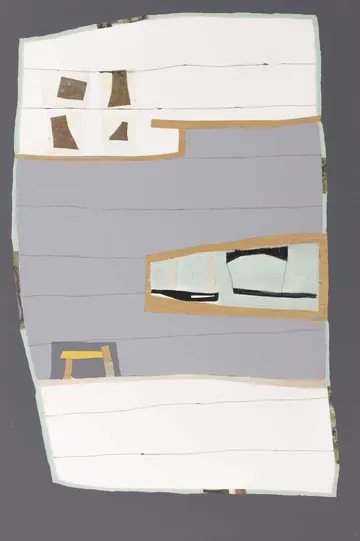 Eugen van Stiphaut: 1989, Mischtechnik, 100 x 150cm