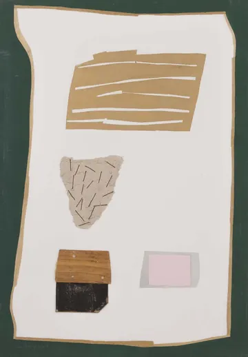 Eugen van Stiphaut: 1990, Mischtechnik, 70 x 100cm