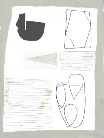 Eugen van Stiphaut: 1992, Mischtechnik, 24 x 32cm