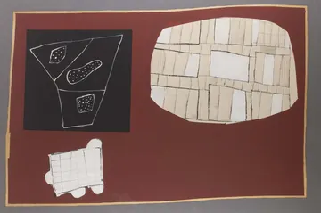 Eugen van Stiphaut: 1993, Mischtechnik, 100 x 70cm