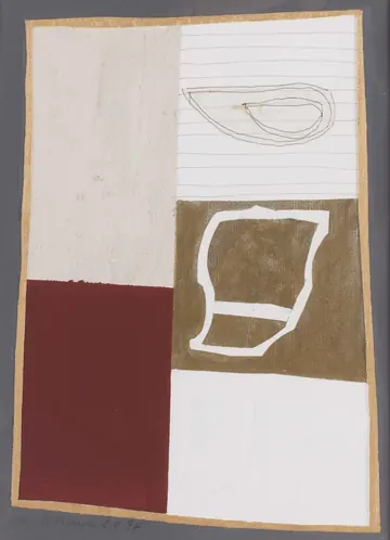 Eugen van Stiphaut: 1994, Mischtechnik, 39 x 53cm